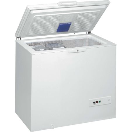 CONGELATEUR COFFRE WHIRLPOOL POSE LIBRE 315l Aut45h 4* H91,6l118 42db WHM311122
