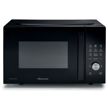 FOUR MICRO ONDES GRIL HISENSE 23l 800w 10puiss Cdes Sens Noi H23MOBSD1HG