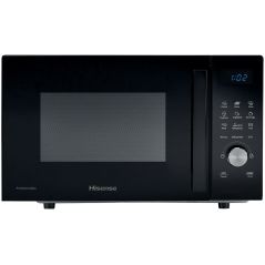 FOUR MICRO ONDES GRIL HISENSE 23l 800w 10puiss Cdes Sens Noi H23MOBSD1HG