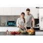 FOUR MICRO ONDES GRIL HISENSE 23l 800w 10puiss Cdes Sens Noi H23MOBSD1HG
