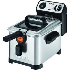 FRITEUSE CLASSIQUE TEFAL PEM 4l 1,3kg 3000w Digit Cuve Inox FR519170