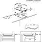 DOMINO VITRO ELECTROLUX ENCASTRABLE 2hilight 30cm 2,9kw Cdes Sens LHR3233CK1