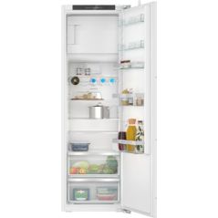 REFRIGERATEUR INTEGRE 1 PORTE SIEMENS ENCASTRABLE Iq500 280l 246+34 H177,5l56 4* KI82LVFE0