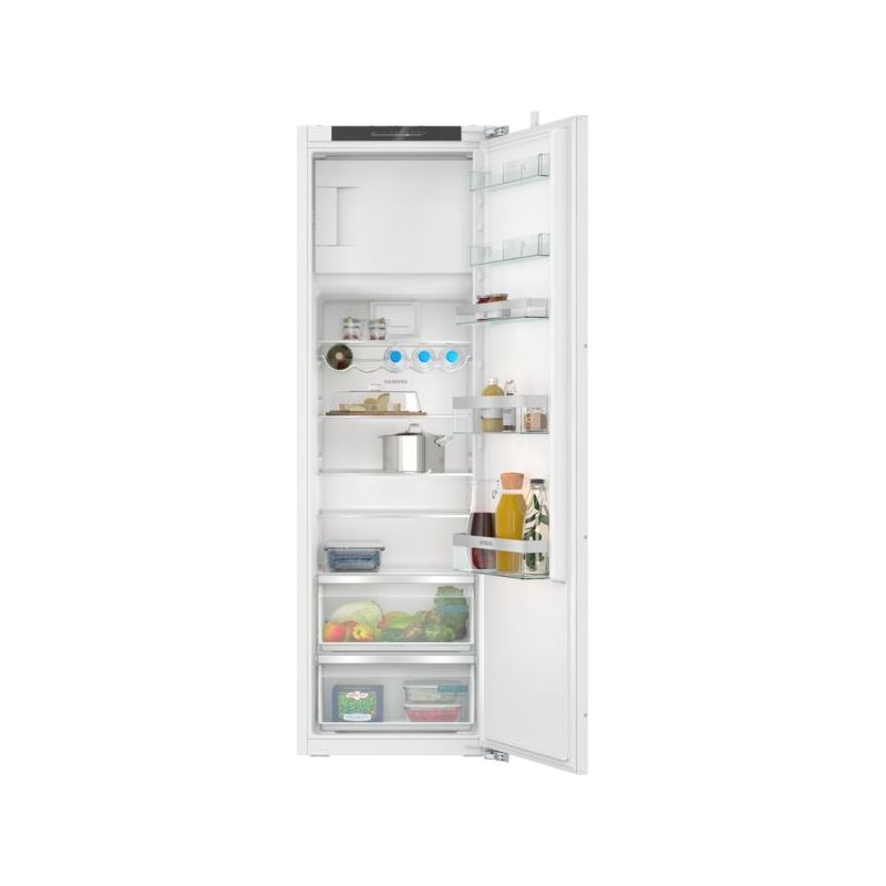 REFRIGERATEUR INTEGRE 1 PORTE SIEMENS ENCASTRABLE Iq500 280l 246+34 H177,5l56 4* KI82LVFE0