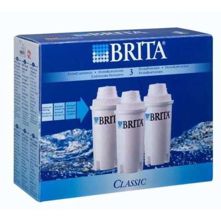CARTOUCHE ET ACCESSOIRE CARAFE BRITA Classic Pack De 3 Cartouches 205386