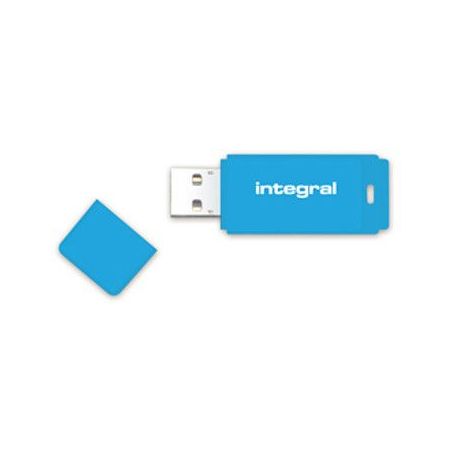CLE USB INTEGRAL Cle Usb 2 0 64 Go Bleu NEON BLEU 64 GO