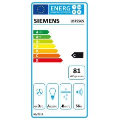 GROUPE SIEMENS ENCASTRABLE Iq300 75cm 379m3 2mot 56db C A LB 75565