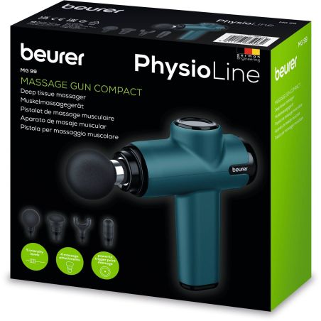 MASSAGE ET ELECTROSTIMULATION BEURER Pistolet Pression 4embouts 5ni MG99