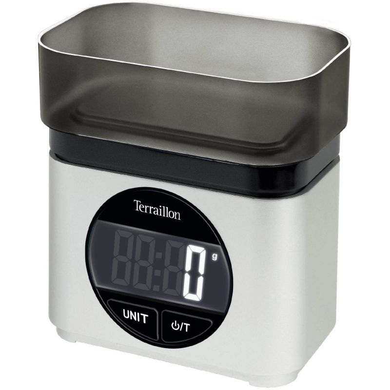 BALANCE DE CUISINE TERRAILLON 5kg 5g 1g Tare Elec Lcd Retro BA22MYTHIQUE