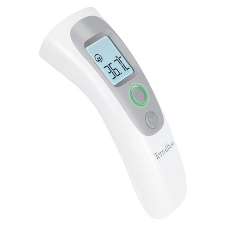 THERMOMETRE FIEVRE TERRAILLON Infrarouge Auric+front Memoire THERMODISTANCE