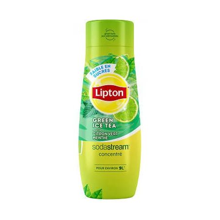 ACCESSOIRE CONSOMMABLE MACHINE SODASTREAM Sirop 1 Bout 440ml Lipton Gree 30011737