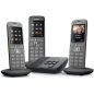 TELEPHONE SANS FIL (TSFISFIL) GIGASET Trio Dect Rep55mn 400mem Ml An GIGA CL 660 A TRIO ANTHRACITE