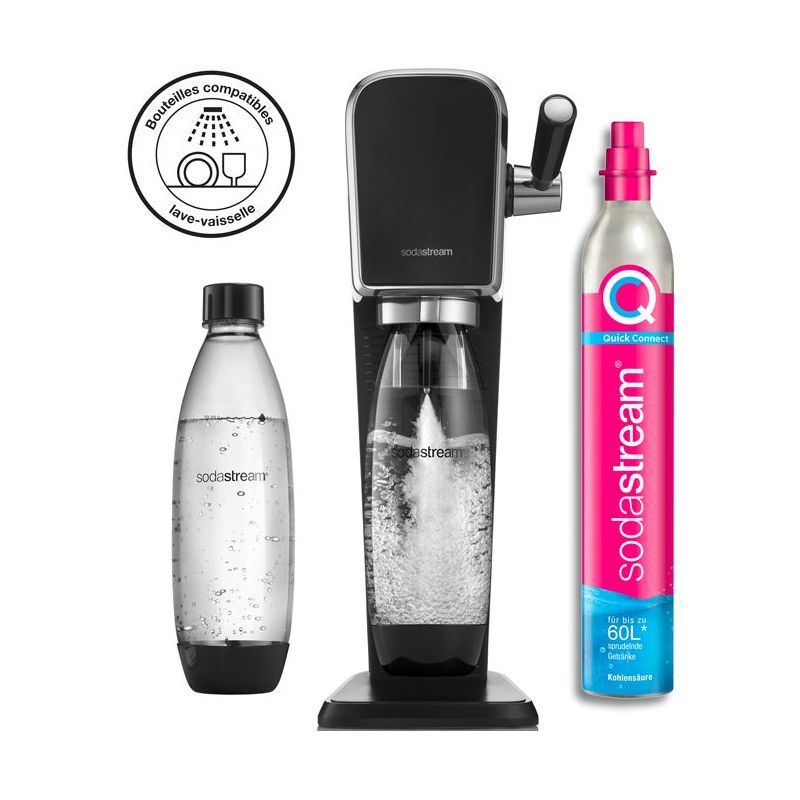 MACHINE A SODA SODASTREAM Art 1cyl Co2 2bouteilles 1l No ARTNLV