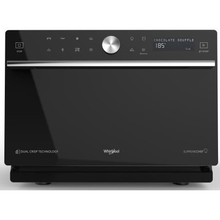 FOUR MICRO ONDES MULTIFONTION WHIRLPOOL POSE LIBRE 33l 1000w Elec Crisp Vapeur Se MWSC9133SB