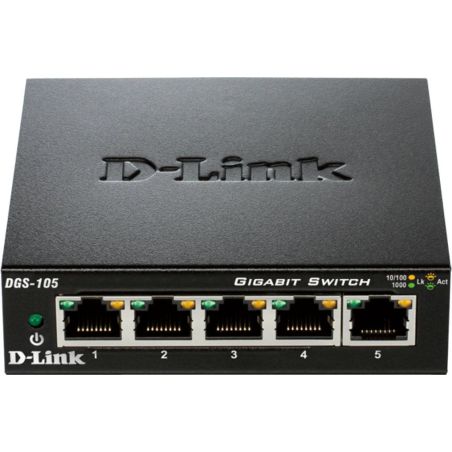 SWITCH DLINK Switch 5 Ports 101001000 DGS-105/E