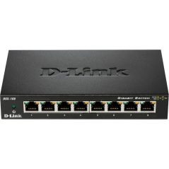 SWITCH DLINK Switch 8 Ports 101001000 DGS-108/E