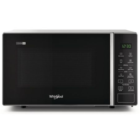 FOUR MICRO ONDES GRIL WHIRLPOOL POSE LIBRE 20l 700w Auto Cook Silver Noir MWP203SB
