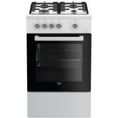 CUISINIERE DESSUS GAZ BEKO MENAGER 50x60 4gaz TOUT GAZ 68l FSG52000DWC