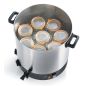 STERILISATEUR KITCHEN CHEF 31l 2100w Vindange Minut120mn KCPST31IX