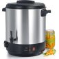 STERILISATEUR KITCHEN CHEF 31l 2100w Vindange Minut120mn KCPST31IX