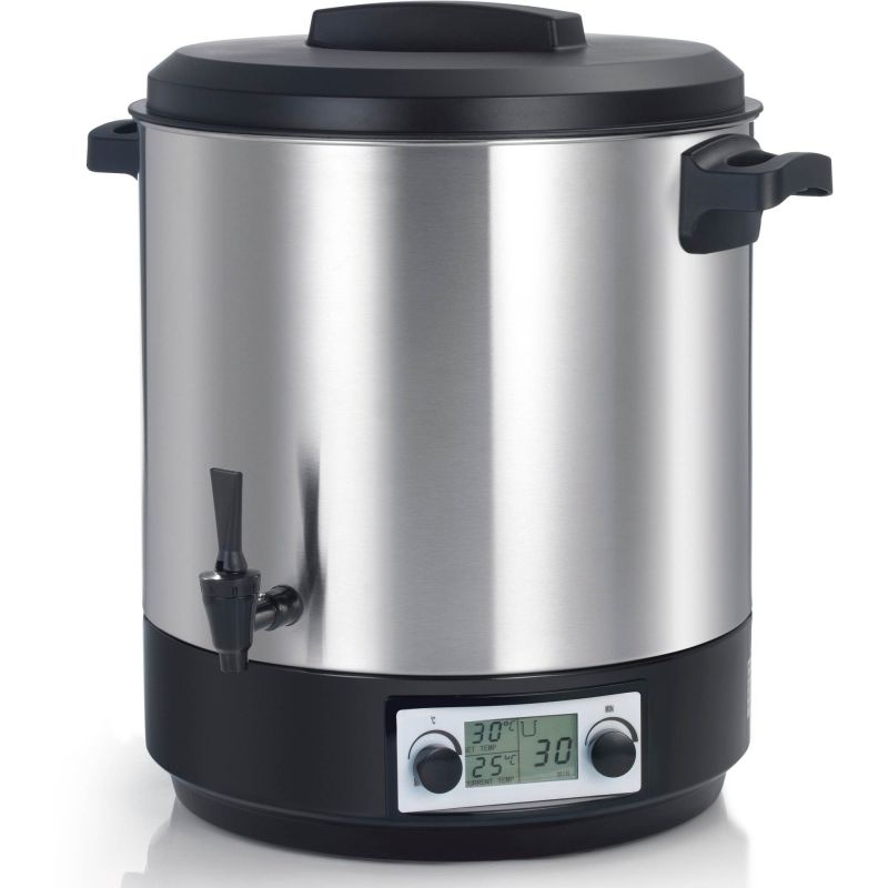 STERILISATEUR KITCHEN CHEF 31l 2000w Auto Vindange Minut1 KCPST31LCDIX