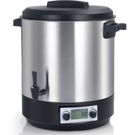 STERILISATEUR KITCHEN CHEF 31l 2000w Auto Vindange Minut1 KCPST31LCDIX