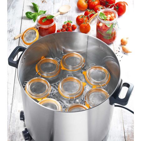 STERILISATEUR KITCHEN CHEF 31l 2000w Auto Vindange Minut1 KCPST31LCDIX