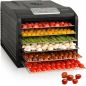 DESHYDRATEUR ALIMENTS KITCHEN CHEF Deshydrateur 6plateaux 33x30cm SECCO6BLACK