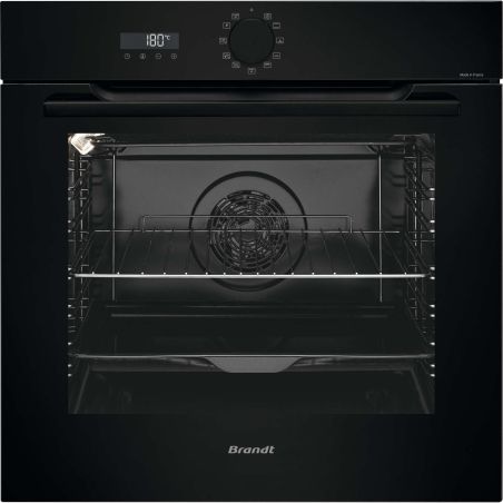 FOUR PYROLYSE BRANDT ENCASTRABLE Mf 73l Fn Vapeur A+ Noir BOP7534BB