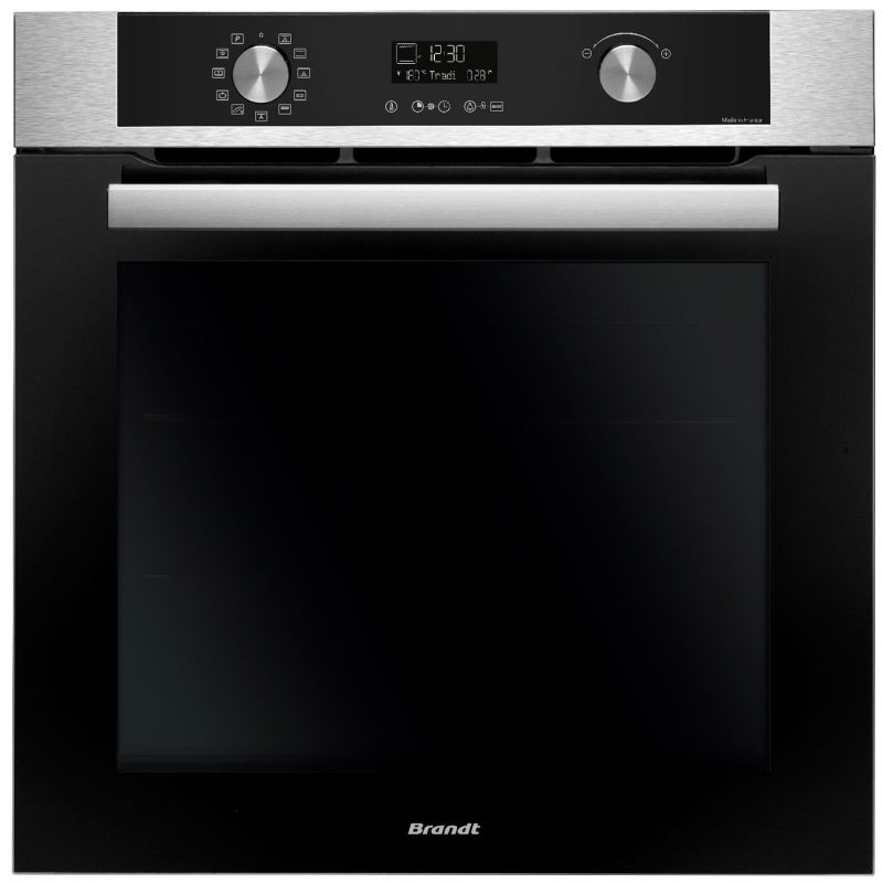 FOUR PYROLYSE BRANDT ENCASTRABLE Mf 67l 11fn Elec Chal Brassee BOP5337X