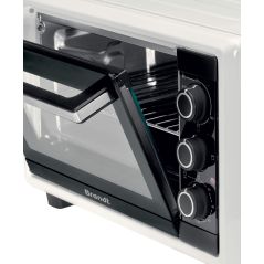 MINIFOUR ET ROTISSOIRE BRANDT PEM 16l Meca 1200w Conv Nat Blanc FC 16 CW