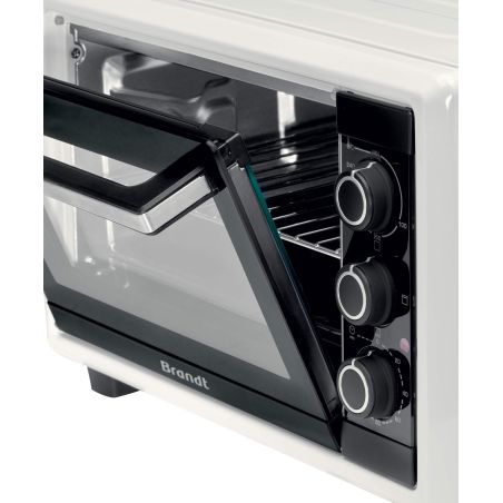 MINIFOUR ET ROTISSOIRE BRANDT PEM 16l Meca 1200w Conv Nat Blanc FC 16 CW