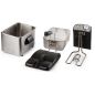 FRITEUSE CLASSIQUE DOMO 3000w 4l Cuve Inox Thermost In DO458FR