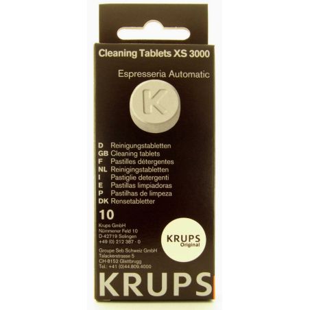 ACCESSOIRE CAFETIERE ET BOUILL KRUPS Tablettes Detergente Pespress XS300010