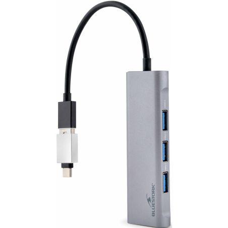 ACCESSOIRE INFORMATIQUE (ACCII BLUESTORK Hub USB Adapt 3ports Usb-a2 0+ HUB-MINI
