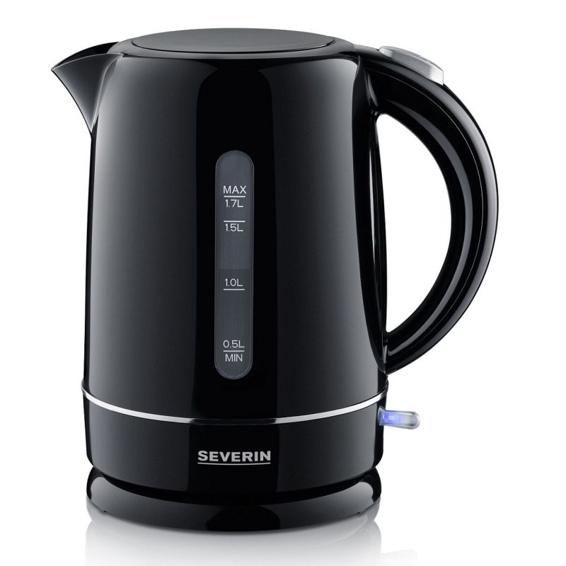 BOUILLOIRE SEVERIN 1,7l 2200w Sans Fil Noir WK4322