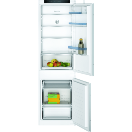 REFRIGERATEUR INTEGRE COMB BOSCH ENCASTRABLE S4 267l 183+84 H177,2 35db EB KIV86VSE0