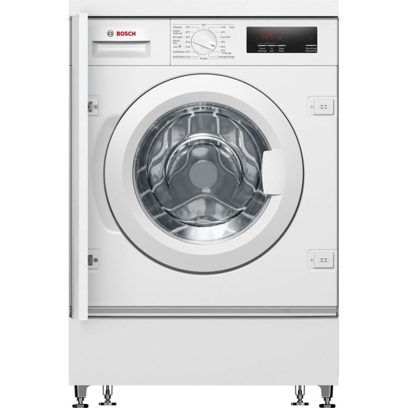 LAVE LINGE INTEGRABLE BOSCH ENCASTRABLE S6 1200t 7kg 14prg Fdiff 64db WIW24348FF