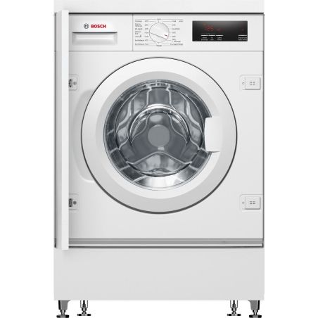 LAVE LINGE INTEGRABLE BOSCH ENCASTRABLE S6 1200t 7kg 14prg Fdiff 64db WIW24348FF