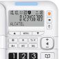 TELEPHONE FILAIRE (TFIXFIL) ALCATEL Grosses Touches 50num Bloques TMAX70BLANC