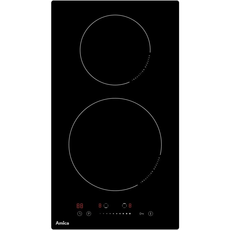 DOMINO INDUCTION AMICA 2ind 30cm 3,6kw 2boost Noir AI 2527