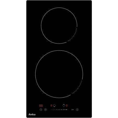 DOMINO INDUCTION AMICA 2ind 30cm 3,6kw 2boost Noir AI 2527