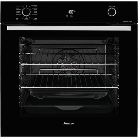 FOUR PYROLYSE SAUTER Mf+ 73l Guide15 A+ Noir SOP6214LB