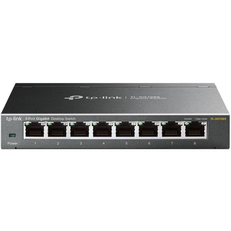 SWITCH TPLINK Switch8ports 101001000Mbps TL-SG108S