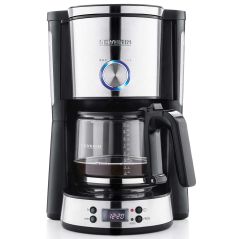 CAFETIERE FILTRE SEVERIN 10t 1000w Aromaswitch Led Inox KA4826