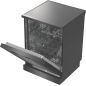 LAVE VAISSELLE 60 CM HISENSE 14c 6pr 6t Dd 46db DC Noir HS642D90B