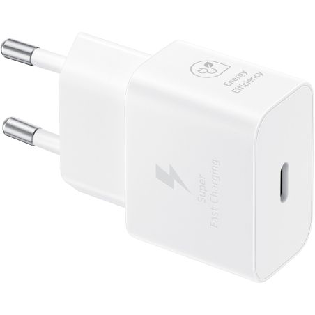 CHARGEUR SECTEUR GSM SAMSUNG TELEPHONE Chargsect 25w Blanc Type-c (s EP-T2510NWEGEU