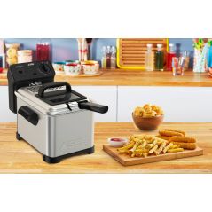 FRITEUSE CLASSIQUE SEB PEM 4l 1,3kg 2400w Digit FR506D00