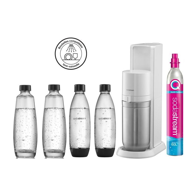 MACHINE A SODA SODASTREAM Duo 1cyl Co2 2bouteilles 1l 2c DUOBICB