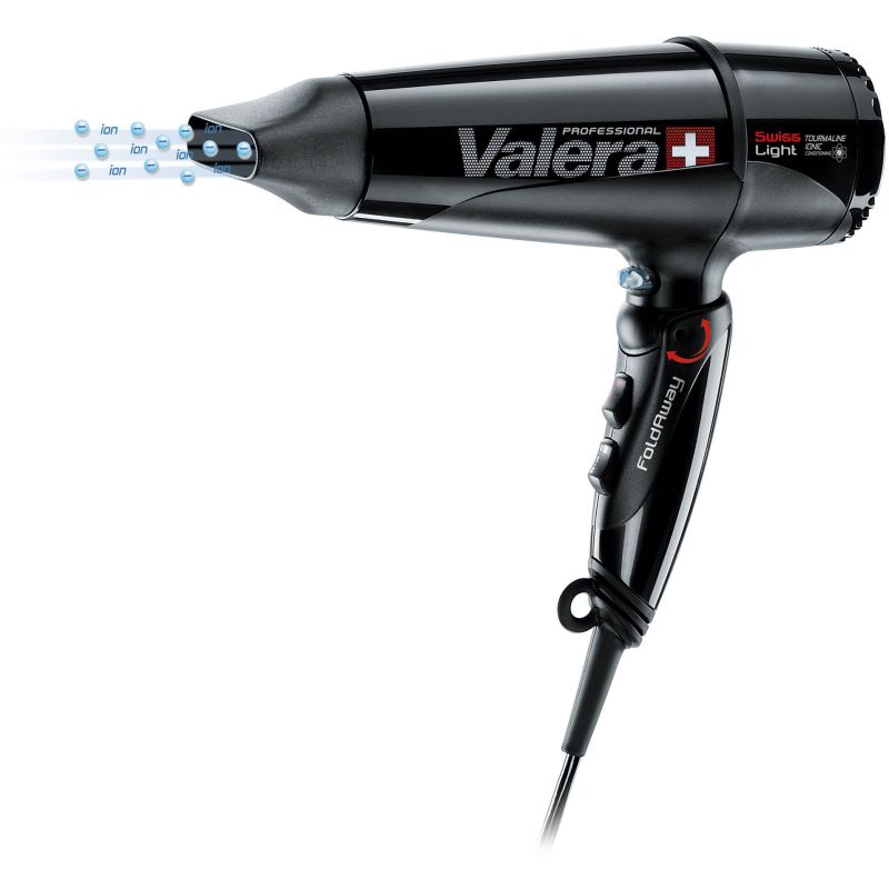 SECHE CHEVEUX VALERA 2000w Ionic Moteur Dc Noir SL 5400 T